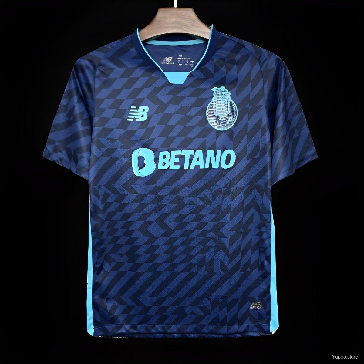 Camiseta de fútbol FC Porto 2024/25 TERCERA MANGA CORTA VERSION FAN